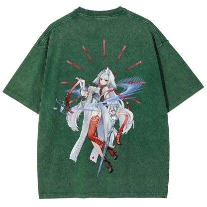 Zenless Zone Zero Unisex Fit Washed T-Shirt 2601008768