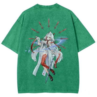 Zenless Zone Zero Unisex Fit Washed T-Shirt 2601008768