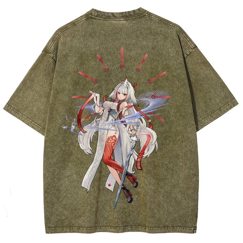 Zenless Zone Zero Unisex Fit Washed T-Shirt 2601008768