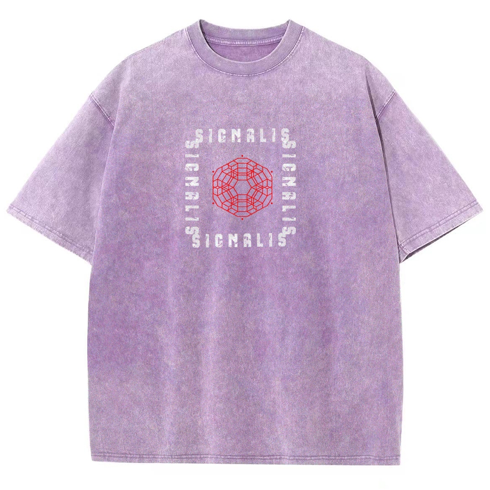 Signalis Unisex Fit Washed T-Shirt 2601017205