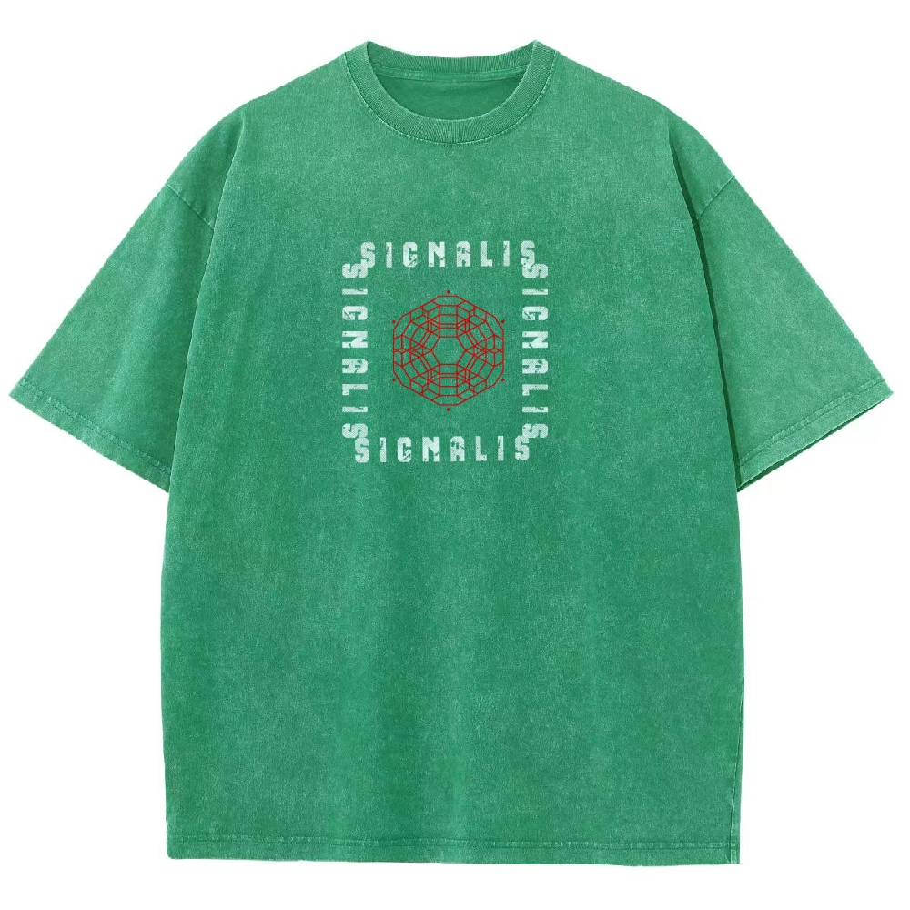 Signalis Unisex Fit Washed T-Shirt 2601017205