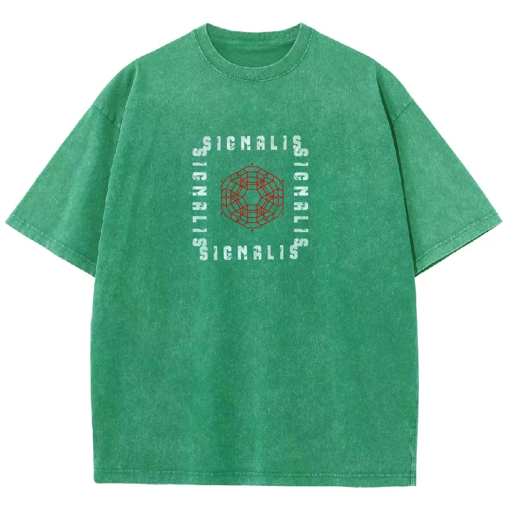 Signalis Unisex Fit Washed T-Shirt 2601017205