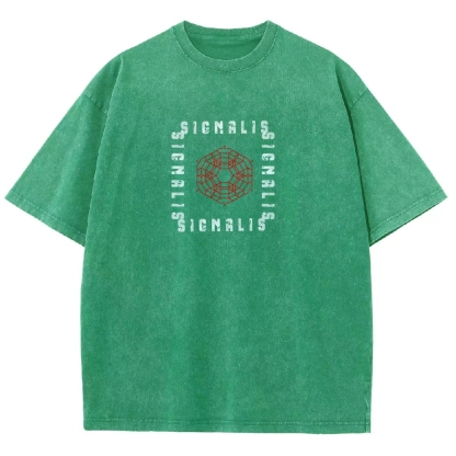 Signalis Unisex Fit Washed T-Shirt 2601017205