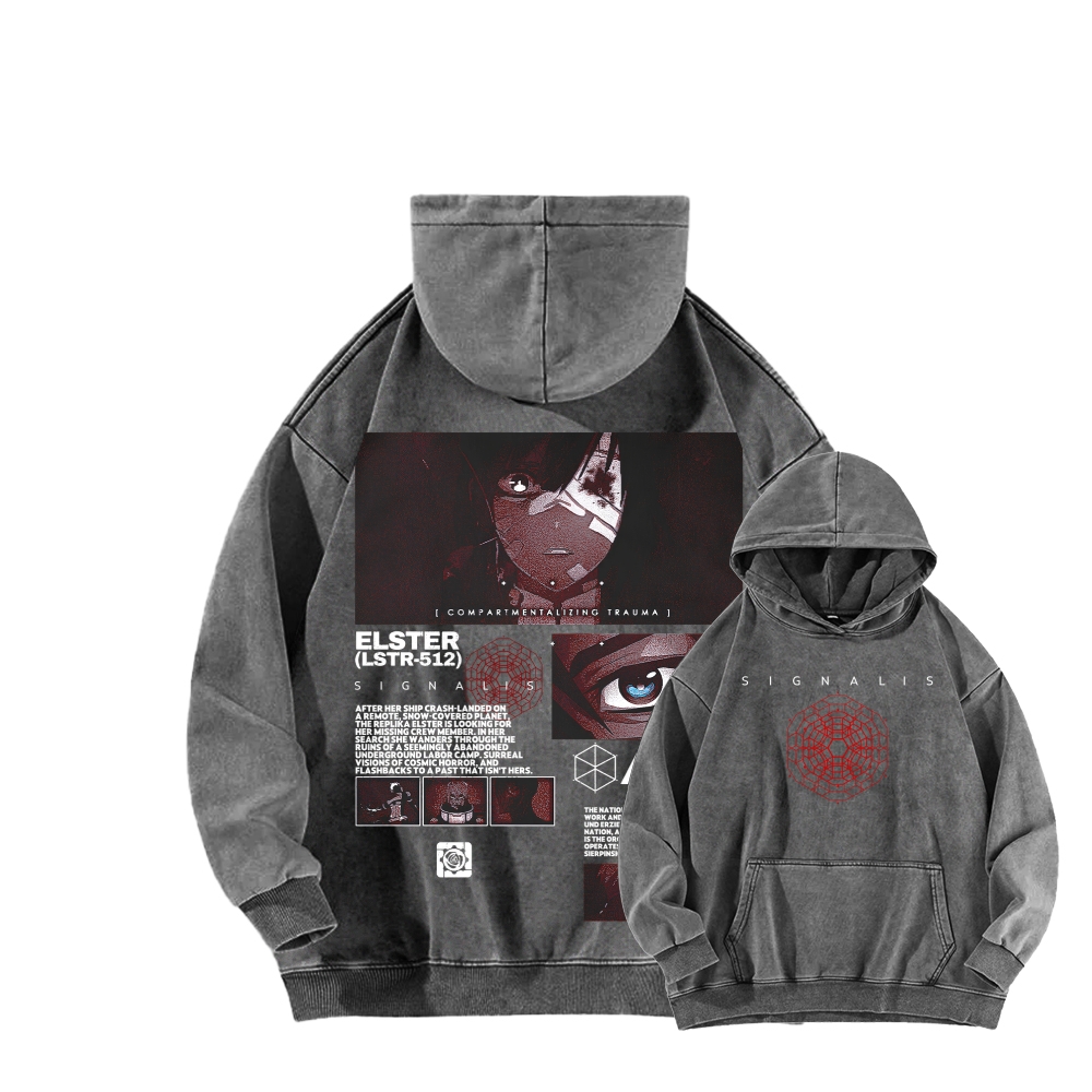 Unisex Washed Hoodie 2603012276