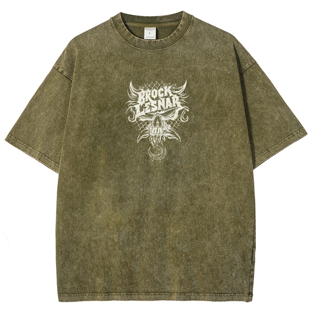 WWE Unisex Fit Washed T-Shirt 2604004013