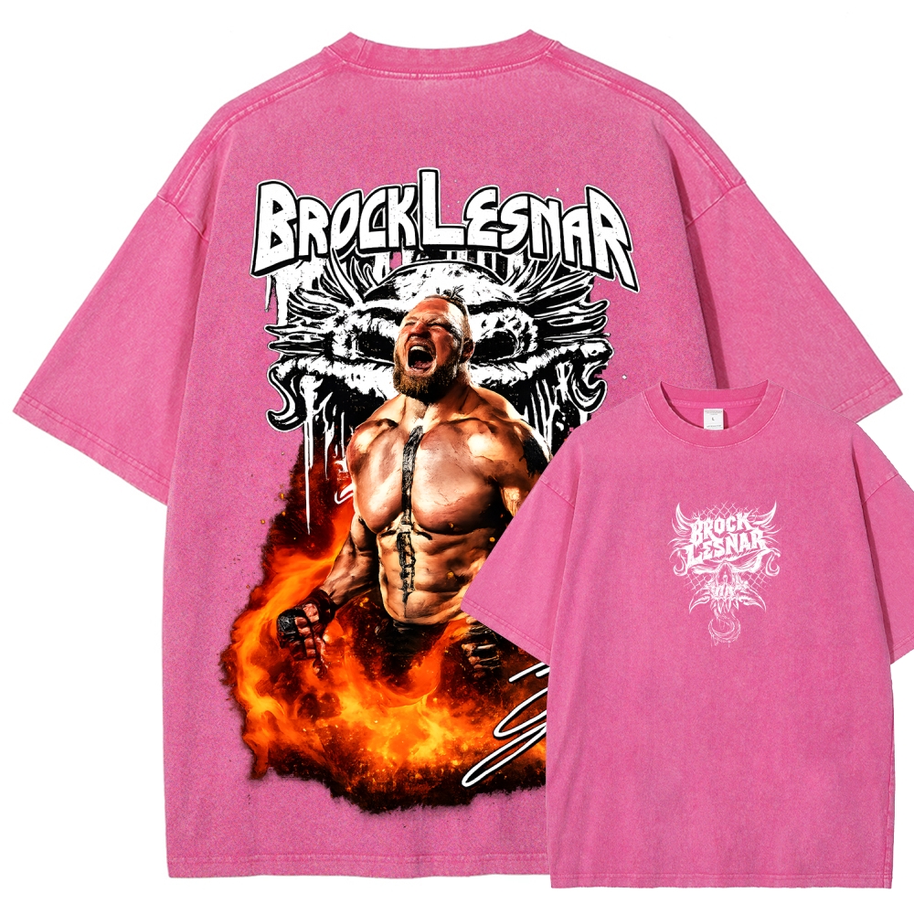 WWE Unisex Fit Washed T-Shirt 2604004013