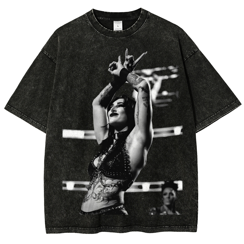 WWE Unisex Fit Washed T-Shirt 2604006764