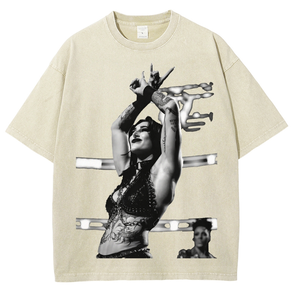 WWE Unisex Fit Washed T-Shirt 2604006764