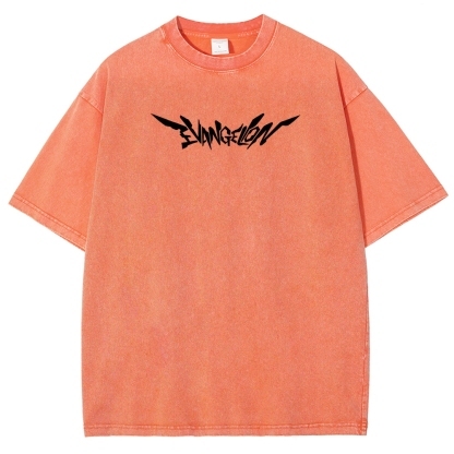 EVA Unisex Fit Washed T-Shirt 2605003390