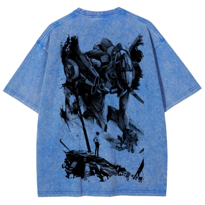 EVA Unisex Fit Washed T-Shirt 2605003390