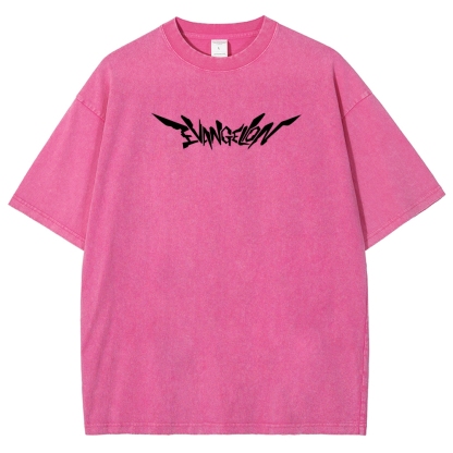 EVA Unisex Fit Washed T-Shirt 2605003390