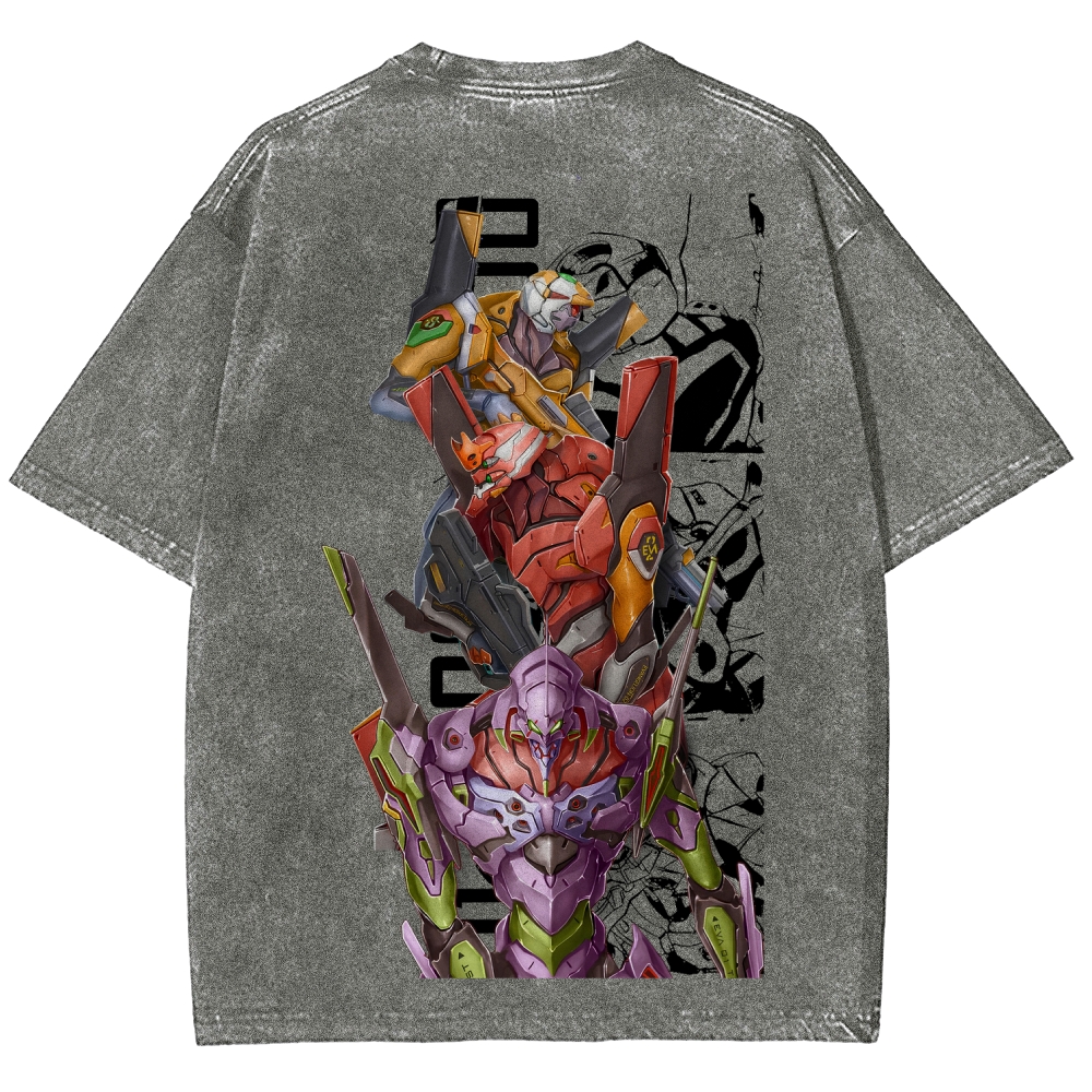 EVA Unisex Fit Washed T-Shirt 2605003424