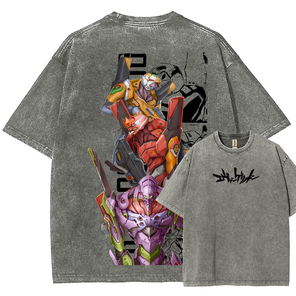 EVA Unisex Fit Washed T-Shirt 2605003424