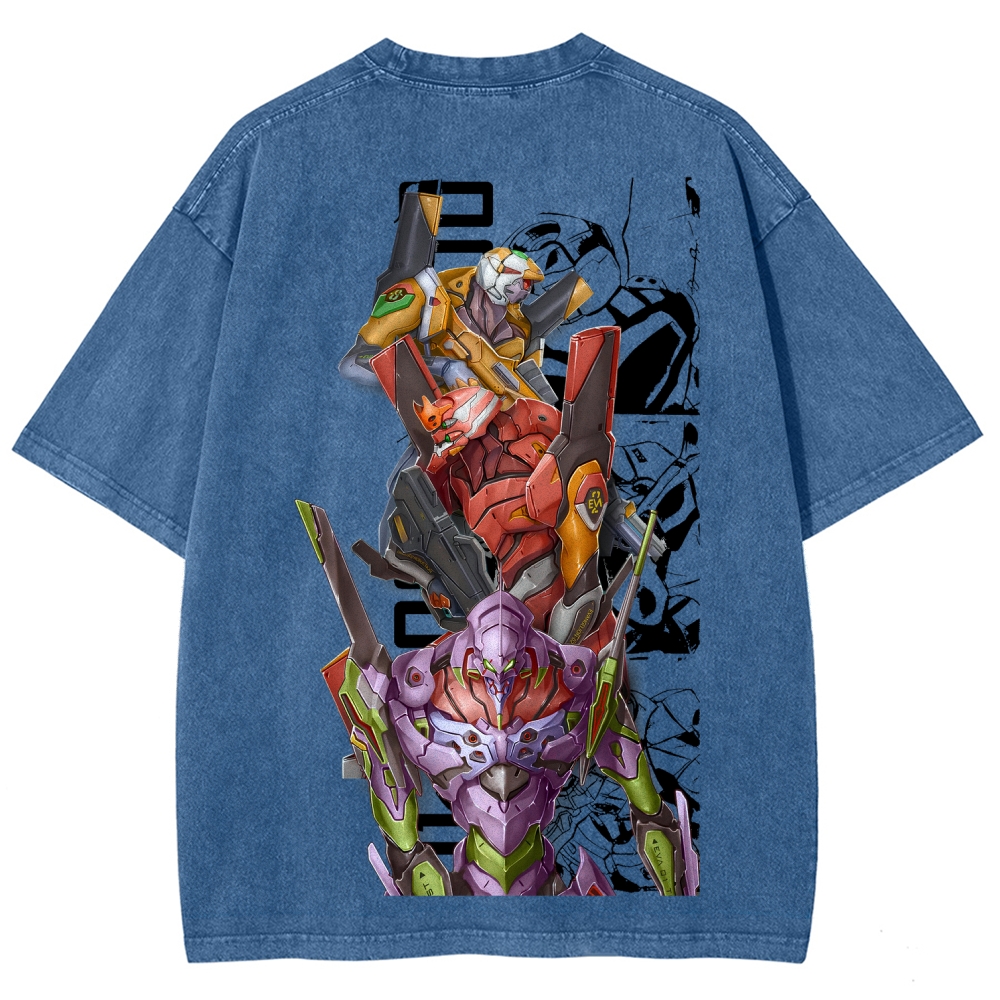 EVA Unisex Fit Washed T-Shirt 2605003424