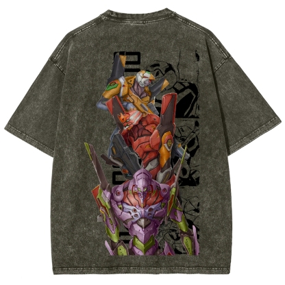EVA Unisex Fit Washed T-Shirt 2605003424