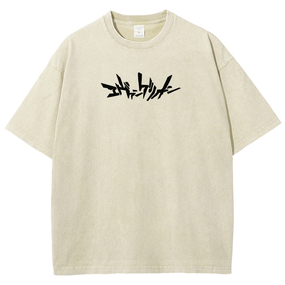 EVA Unisex Fit Washed T-Shirt 2605003424