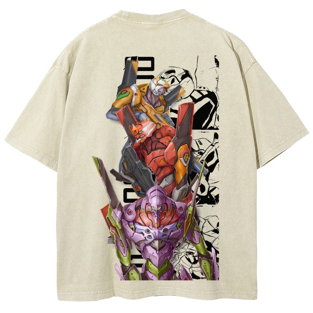 EVA Unisex Fit Washed T-Shirt 2605003424