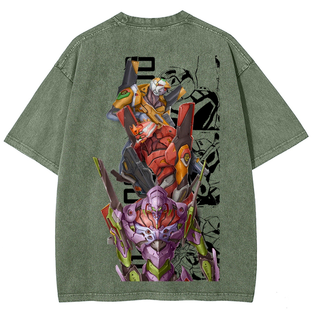 EVA Unisex Fit Washed T-Shirt 2605003424