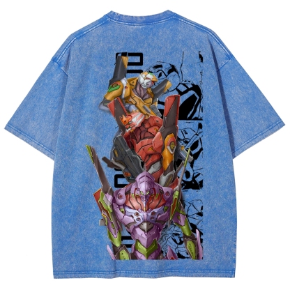 EVA Unisex Fit Washed T-Shirt 2605003424