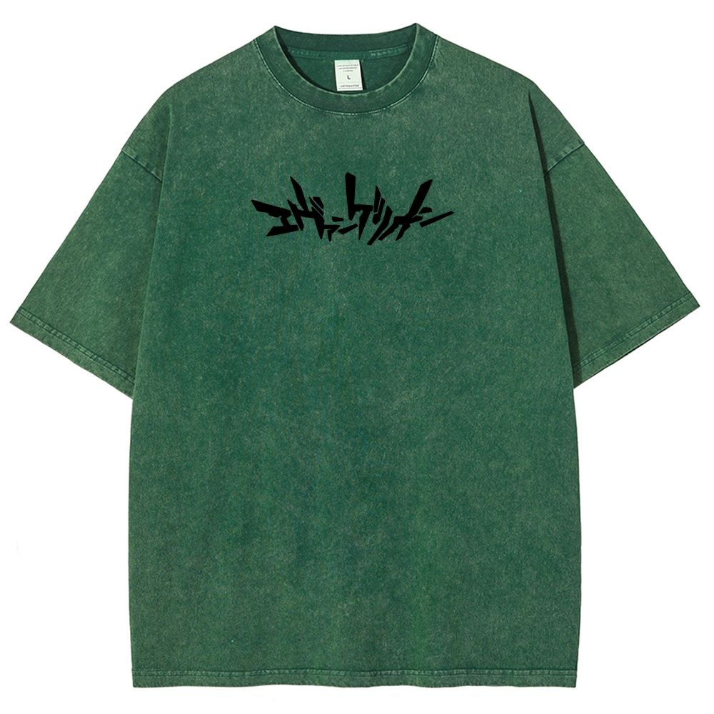 EVA Unisex Fit Washed T-Shirt 2605003424