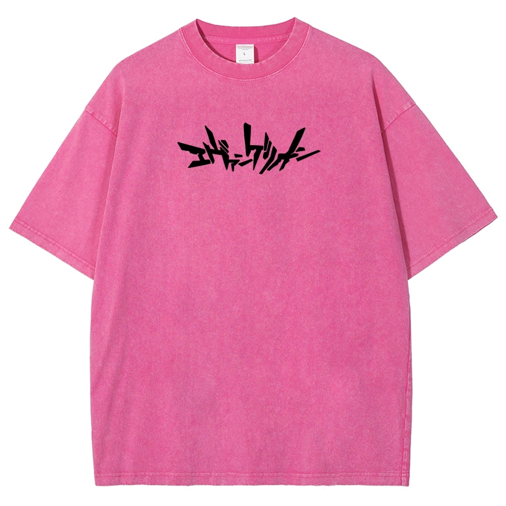 EVA Unisex Fit Washed T-Shirt 2605003424