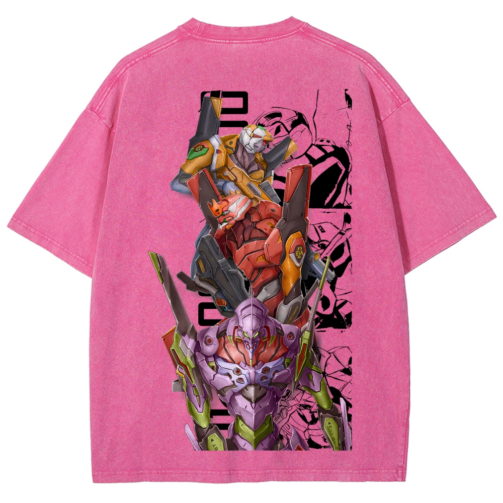 EVA Unisex Fit Washed T-Shirt 2605003424