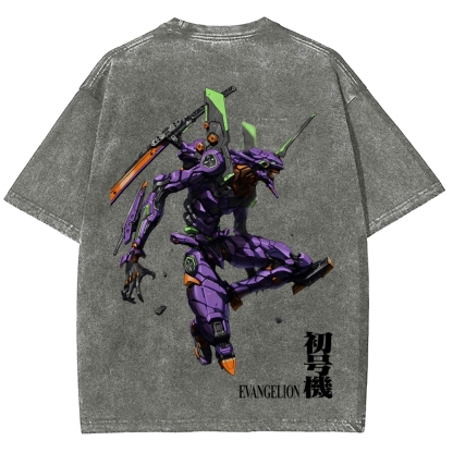 EVA Unisex Fit Washed T-Shirt 2605004821