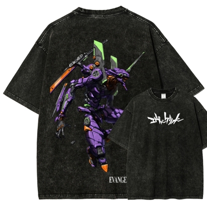 EVA Unisex Fit Washed T-Shirt 2605004821
