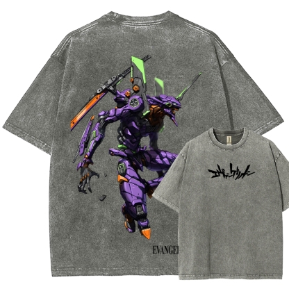 EVA Unisex Fit Washed T-Shirt 2605004821