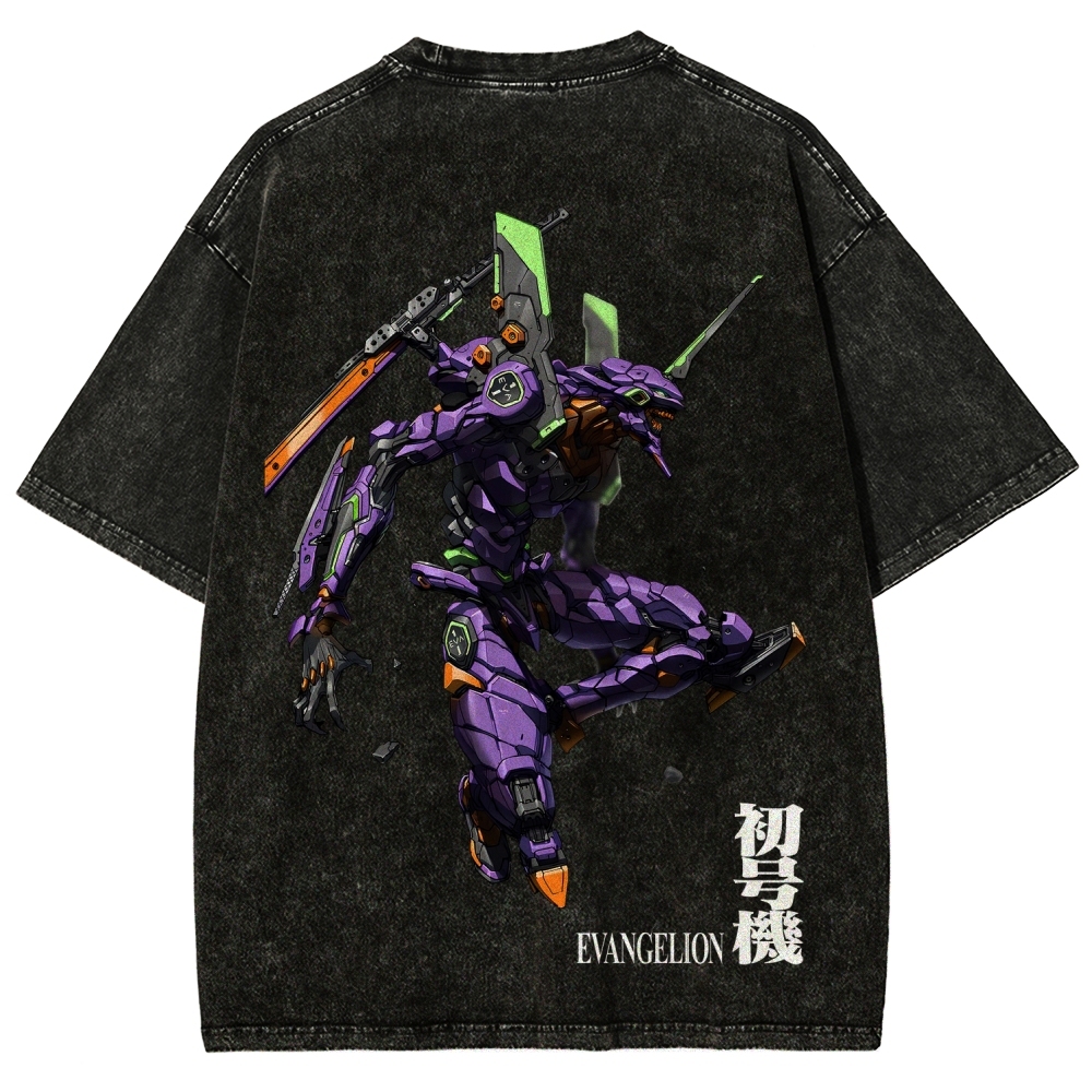 EVA Unisex Fit Washed T-Shirt 2605004821