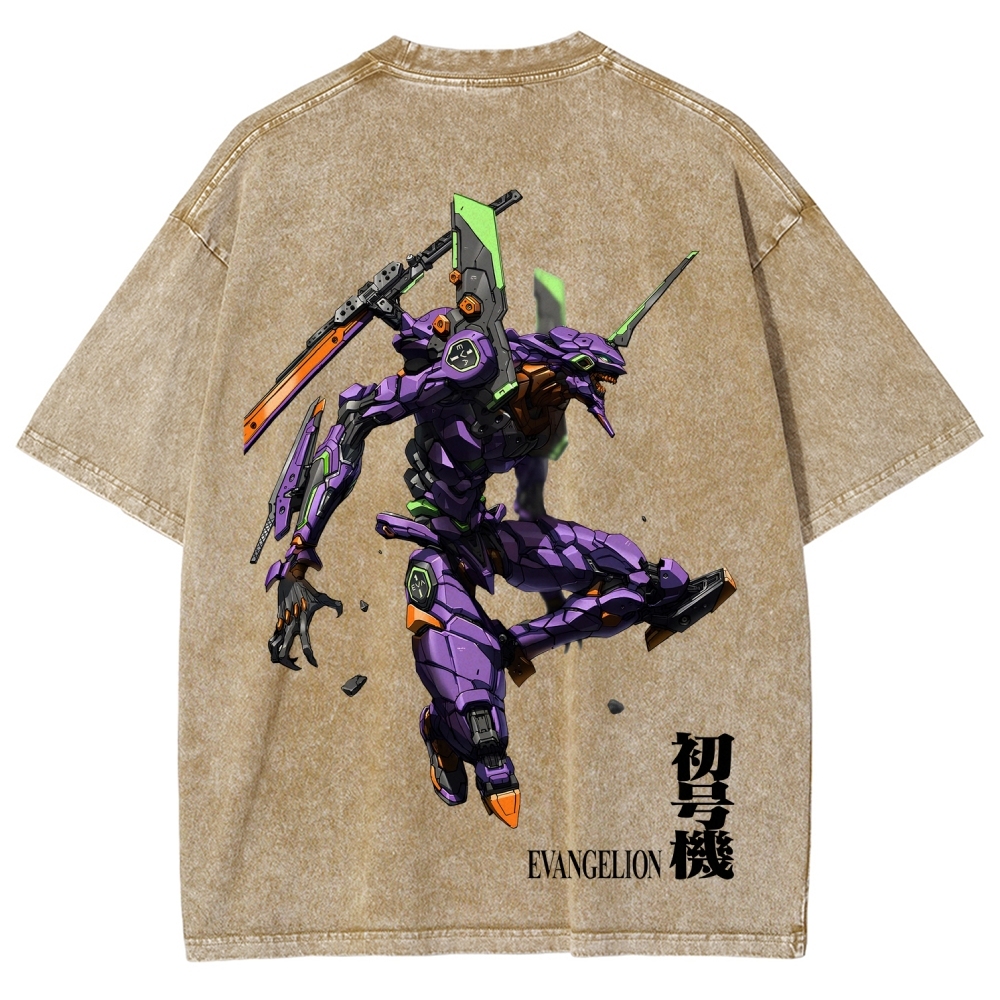 EVA Unisex Fit Washed T-Shirt 2605004821