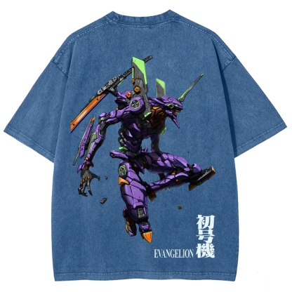 EVA Unisex Fit Washed T-Shirt 2605004821