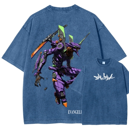 EVA Unisex Fit Washed T-Shirt 2605004821