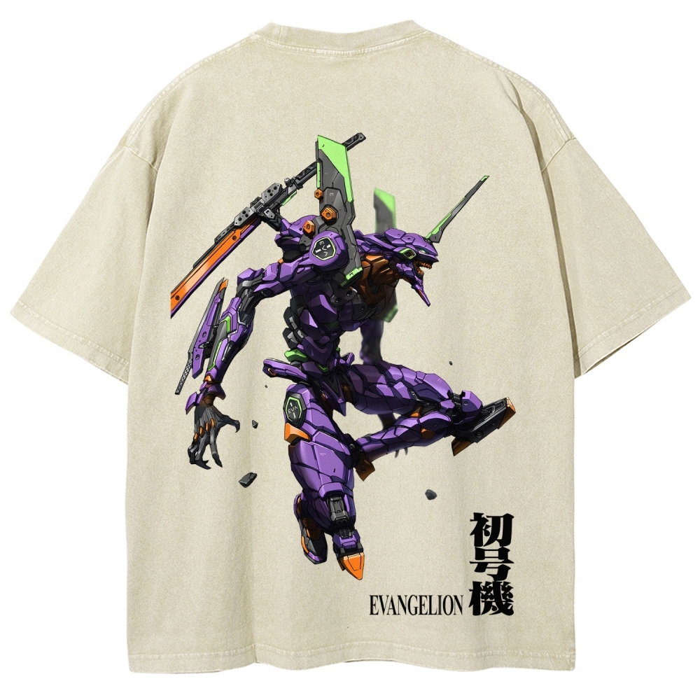 EVA Unisex Fit Washed T-Shirt 2605004821