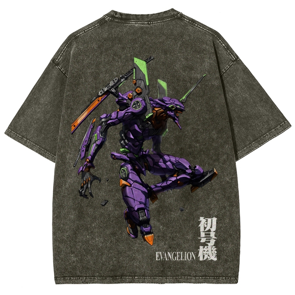 EVA Unisex Fit Washed T-Shirt 2605004821