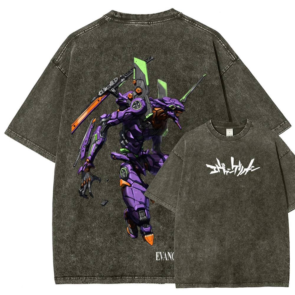 EVA Unisex Fit Washed T-Shirt 2605004821