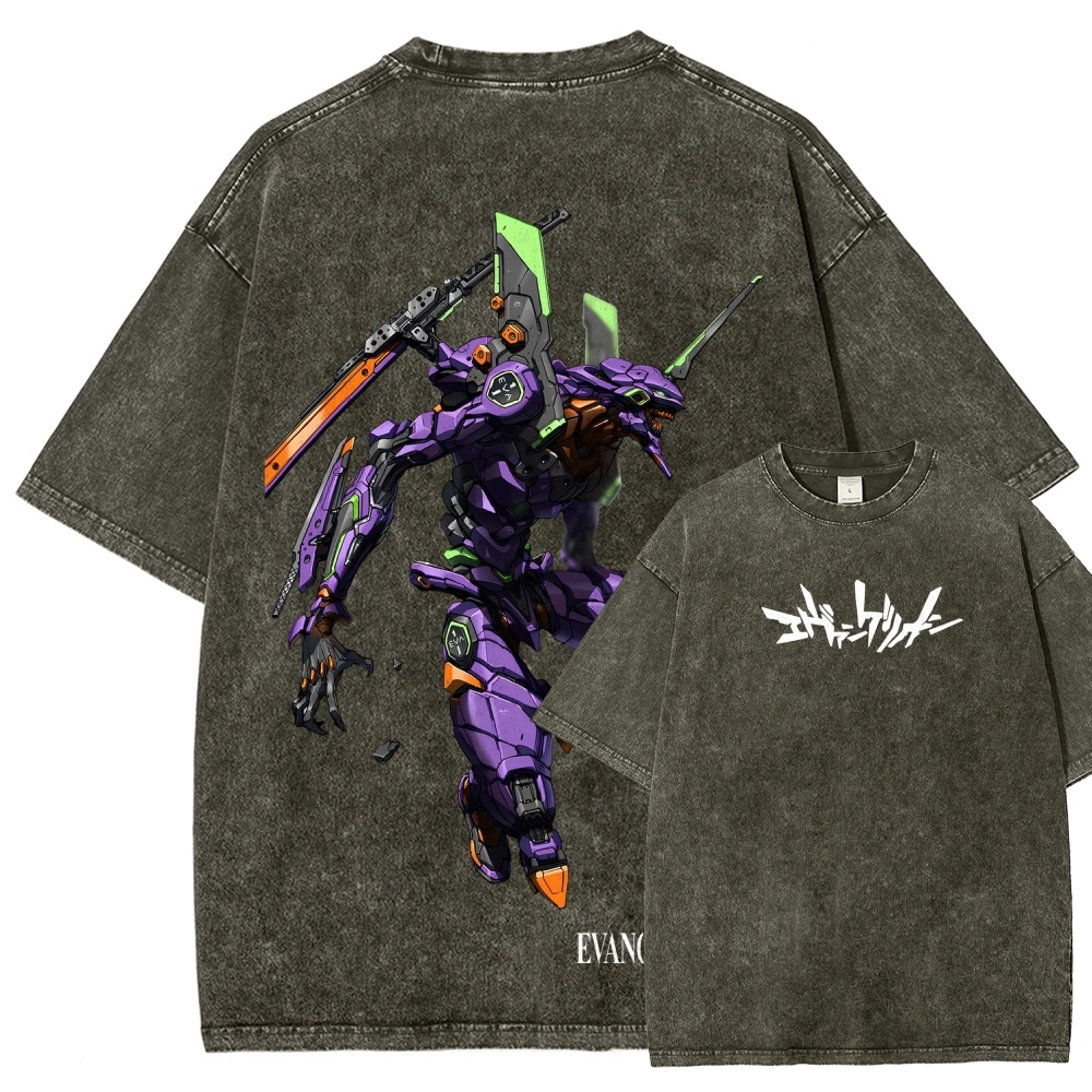 EVA Unisex Fit Washed T-Shirt 2605004821
