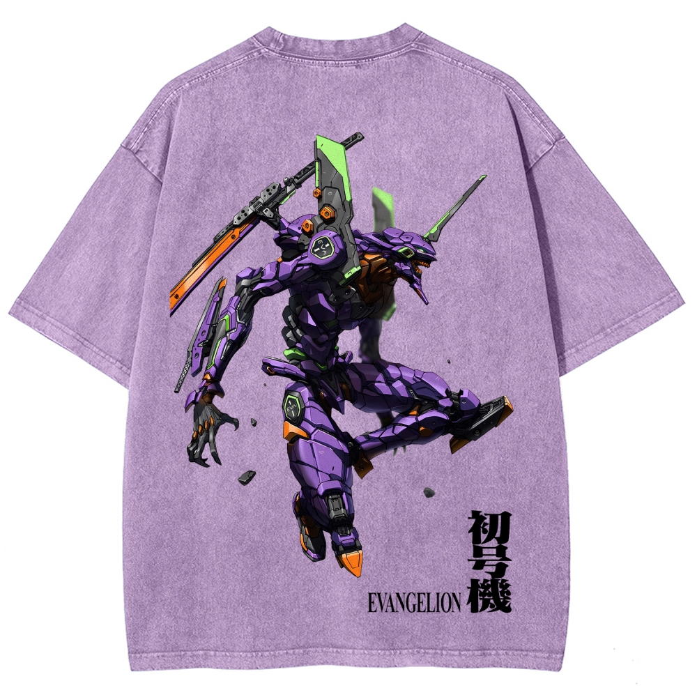 EVA Unisex Fit Washed T-Shirt 2605004821