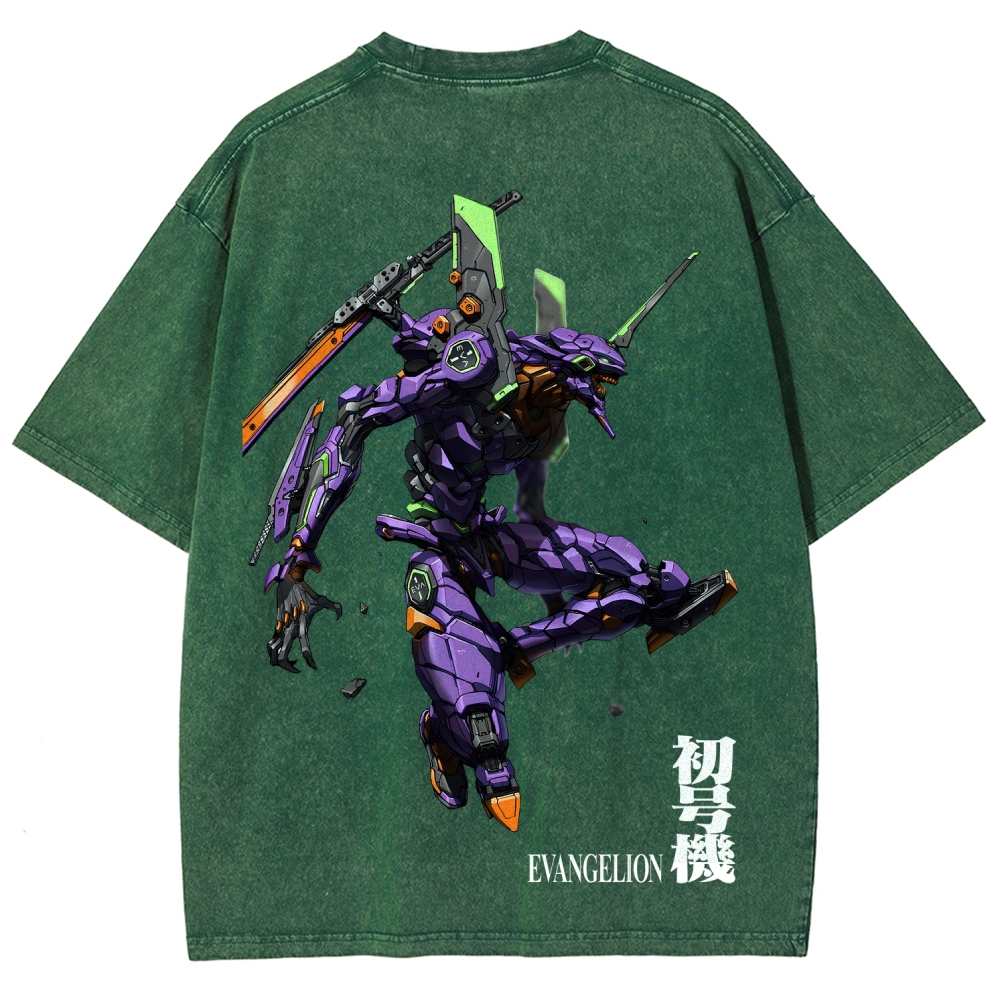 EVA Unisex Fit Washed T-Shirt 2605004821