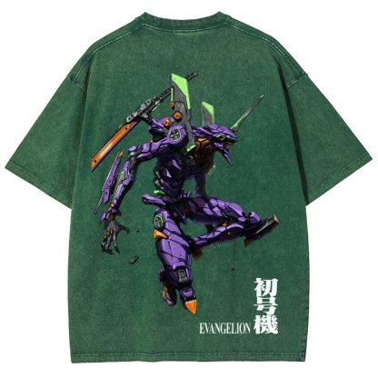 EVA Unisex Fit Washed T-Shirt 2605004821