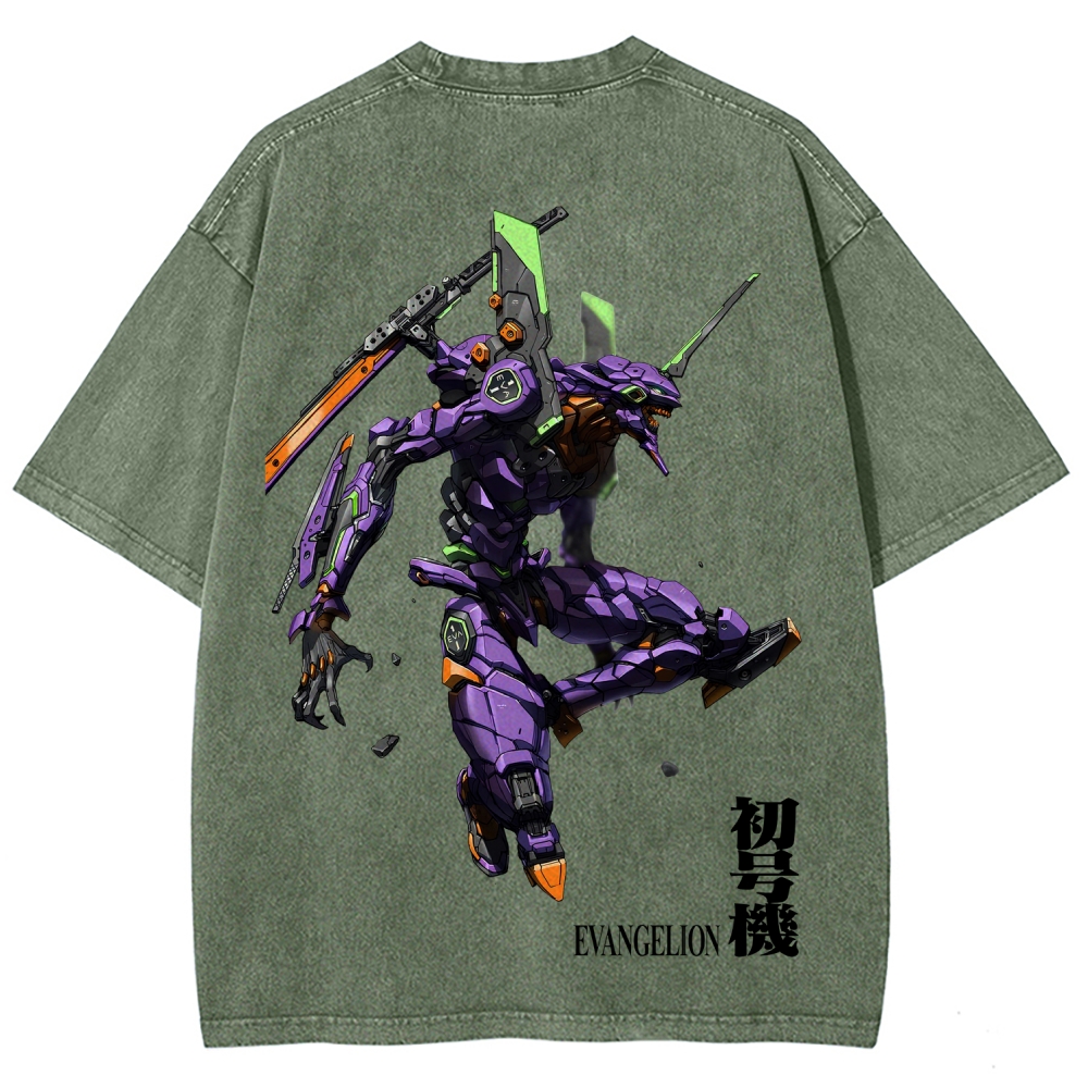 EVA Unisex Fit Washed T-Shirt 2605004821