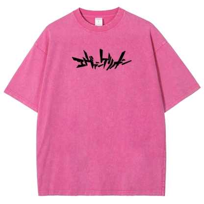 EVA Unisex Fit Washed T-Shirt 2605004821