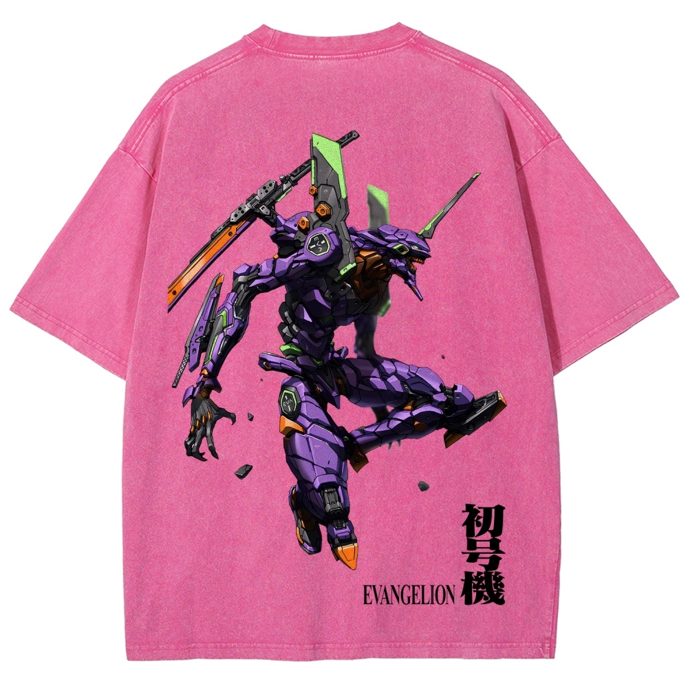 EVA Unisex Fit Washed T-Shirt 2605004821