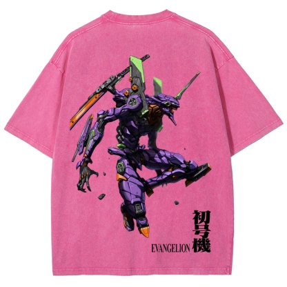 EVA Unisex Fit Washed T-Shirt 2605004821