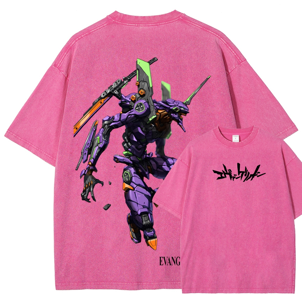EVA Unisex Fit Washed T-Shirt 2605004821