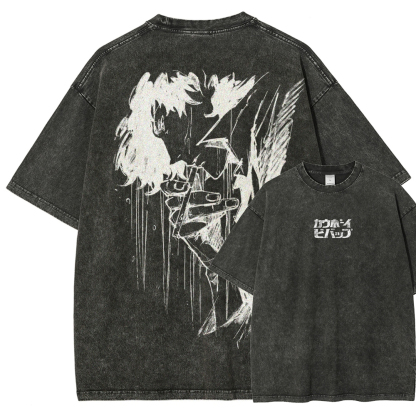 Cowboy Bebop Unisex Fit Washed T-Shirt 2501009463