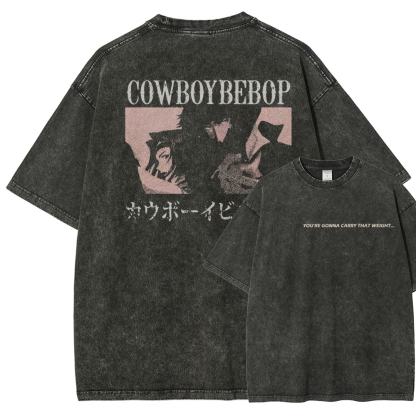 Cowboy Bebop Unisex Fit Washed T-Shirt 2501009461