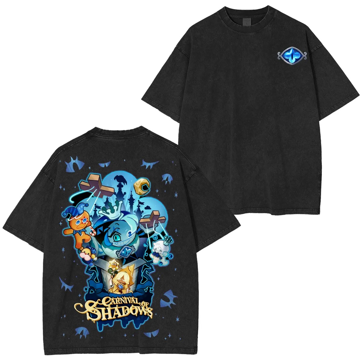 Cookie Run Kingdom Unisex Washed T-shirt