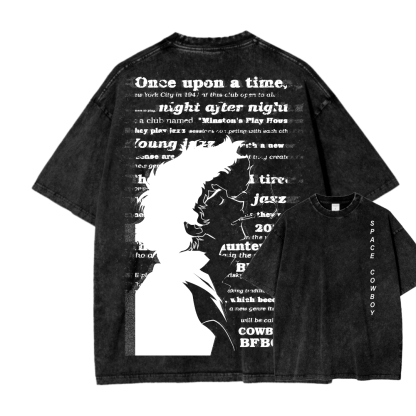 Cowboy Bebop Unisex Fit Washed T-Shirt 2503005487