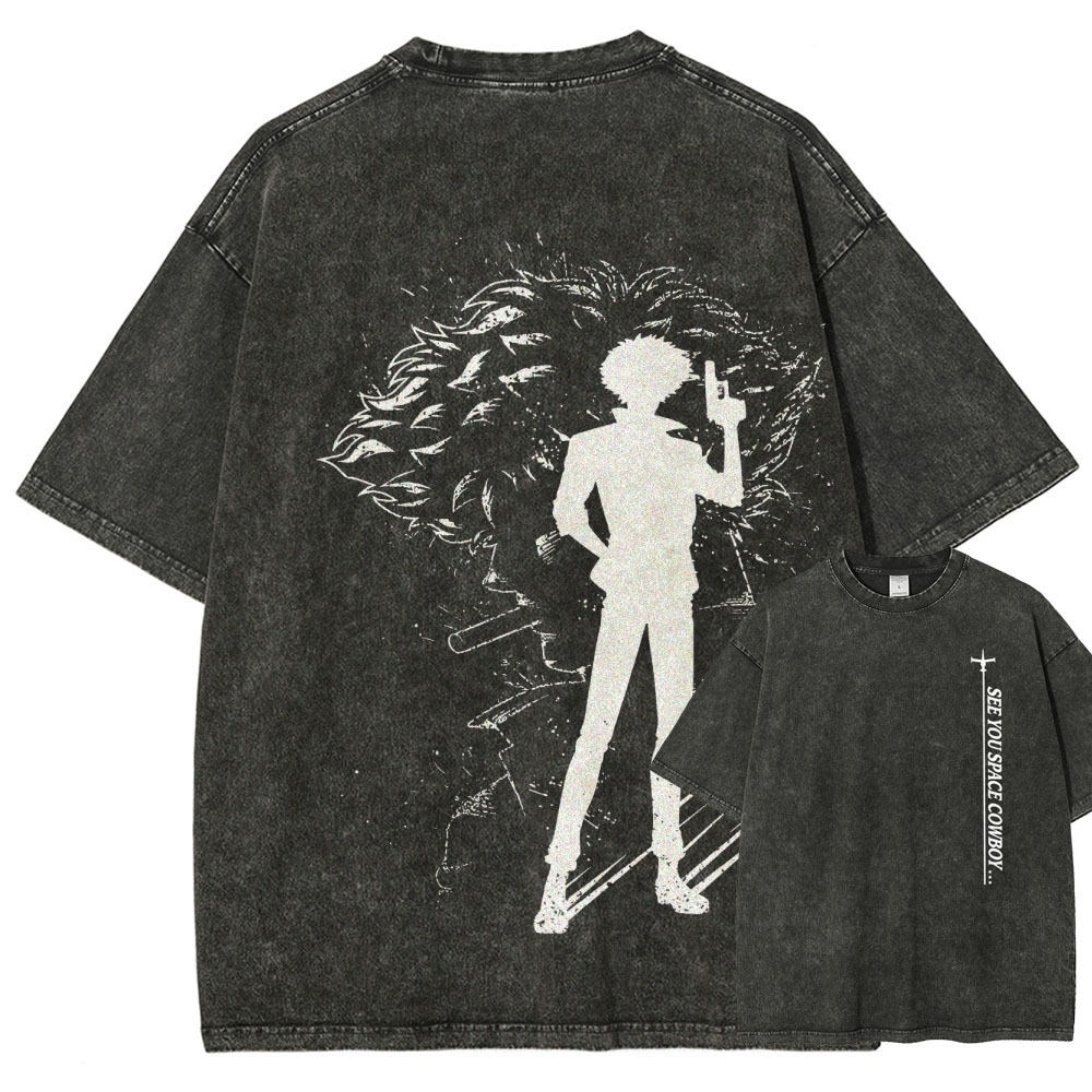 COWBOY BEBOP Unisex Fit Washed T-Shirt 2502002979